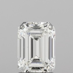 Diament laboratoryjny bezbarwny szlif szmaragdowy, 1.51ct, VVS2, E, IGI LG737526062